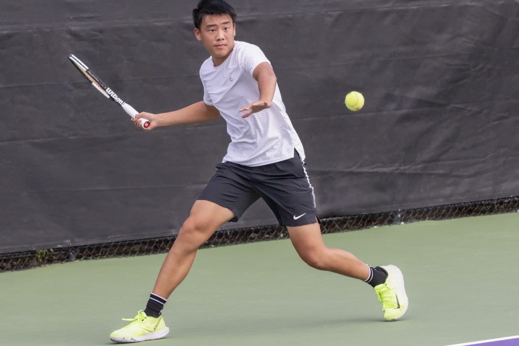 Coleman Wong is Hong Kong’s top tennis prospect. Photo: AJ Borromeo