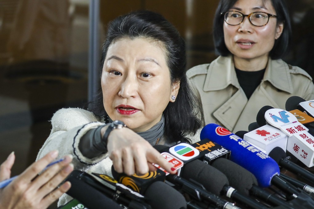 Secretary for Justice, Teresa Cheng rejected calls to further explain the decision to drop a corruption investigation into former Hong Kong chief executive Leung Chun-ying, but this has not placated her critics. Photo: Dickson Lee