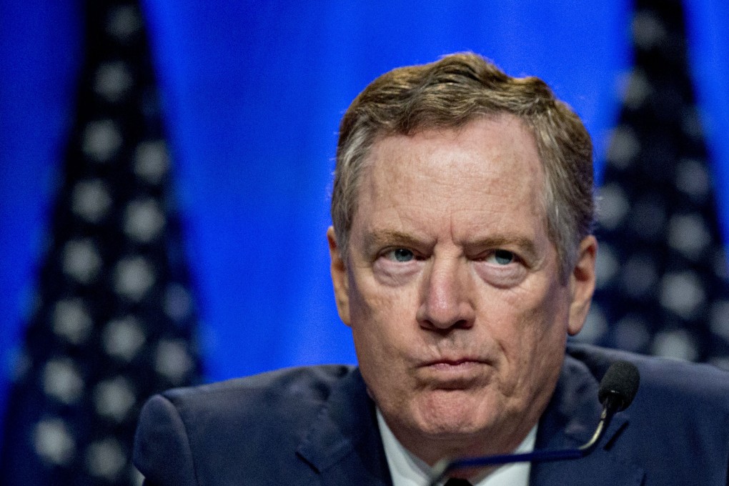 Robert Lighthizer, US trade representative, listens during the first round of North American Free Trade Agreement renegotiations in Washington, in August 2017. Around the same time, he convinced Donald Trump it was time to get tough with China. Photo: Bloomberg