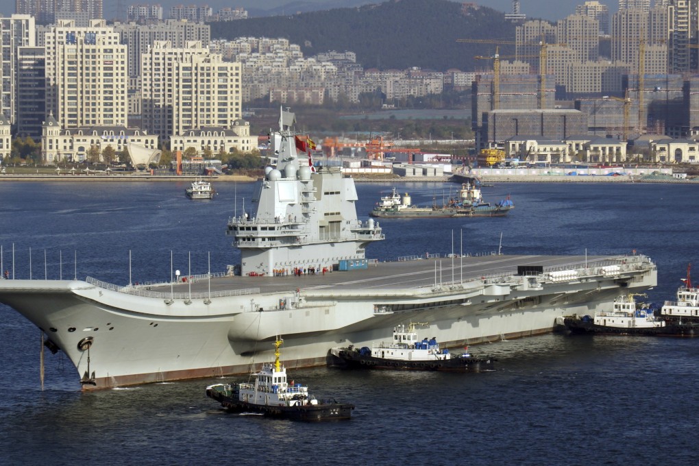 China's first home-grown aircraft carrier, the Type 001A. Photo: Handout