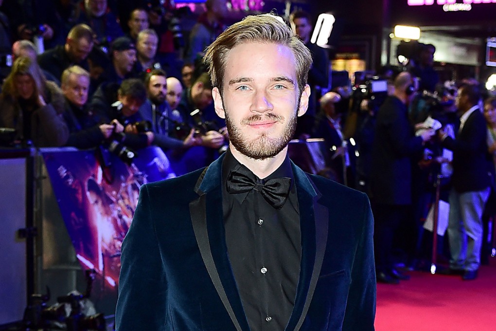 PewDiePie attends the Star Wars: The Force Awakens European Premiere on December 16, 2015 in Leicester Square, London. Photo: PA Wire/Abaca Press/TNS