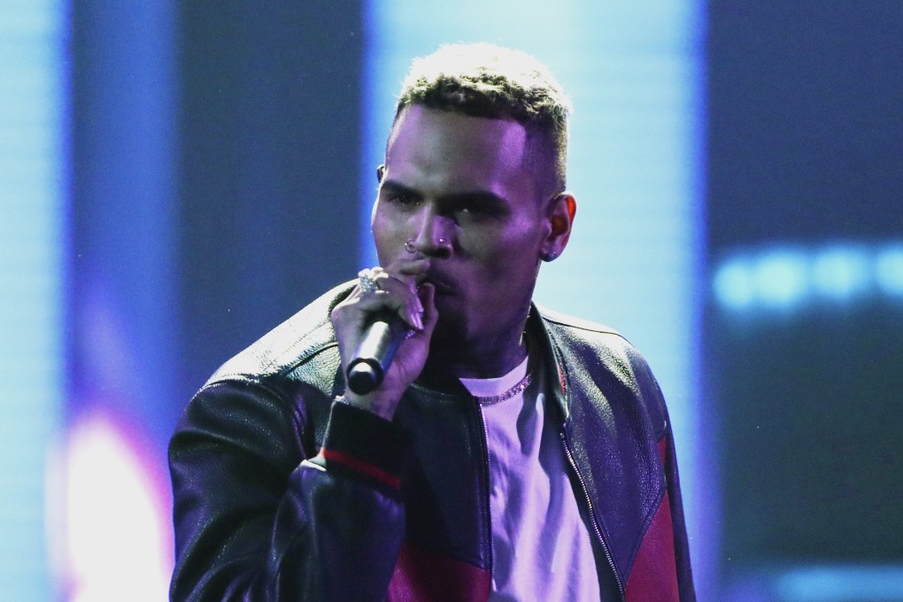 Chris Brown performing at the BET Awards in Los Angeles in October 31. Photo: AP