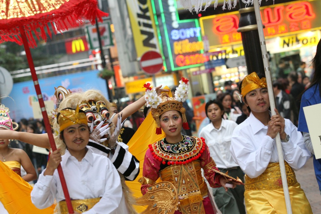 Traditional Indonesian dance performances presented by the Consulate General of the Republic of Indonesia in Hong Kong on 21 January 2007. Photo: SCMP