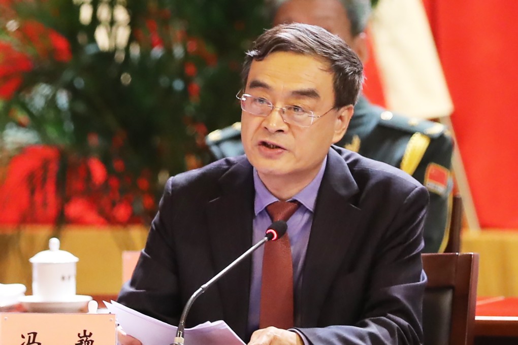 Outgoing Hong Kong and Macau Affairs Office deputy director Feng Wei at the Central HKSAR 20th Anniversary Celebration. Photo: Edward Wong