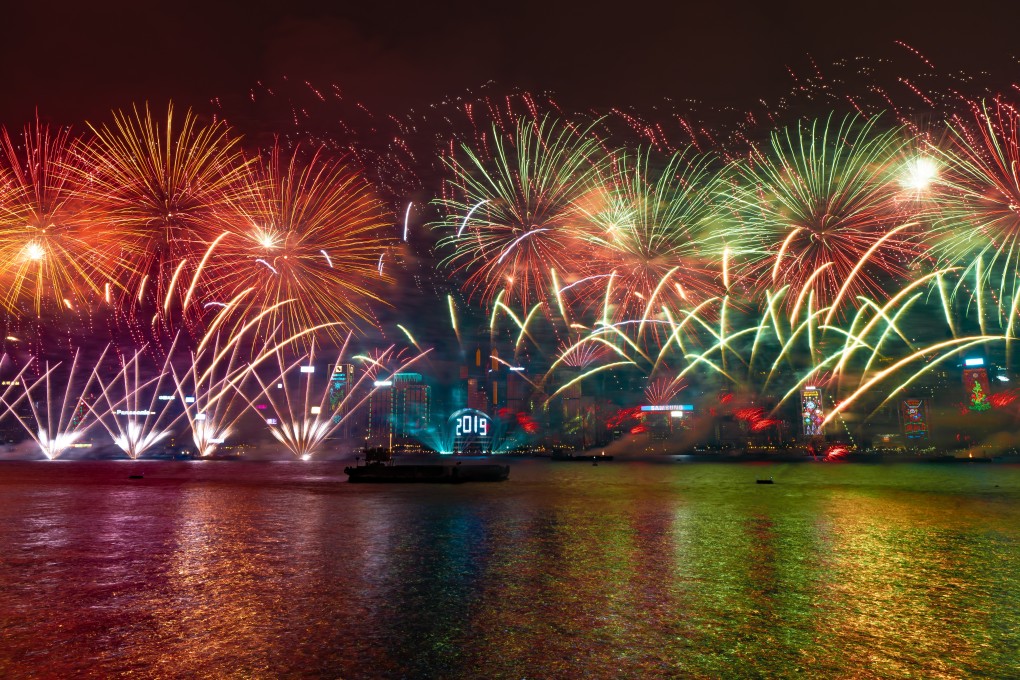 The highlight of the New Year’s Eve celebrations will be the HK$14 million fireworks display and light show in Victoria Harbour. Photo: Hong Kong Tourism Board