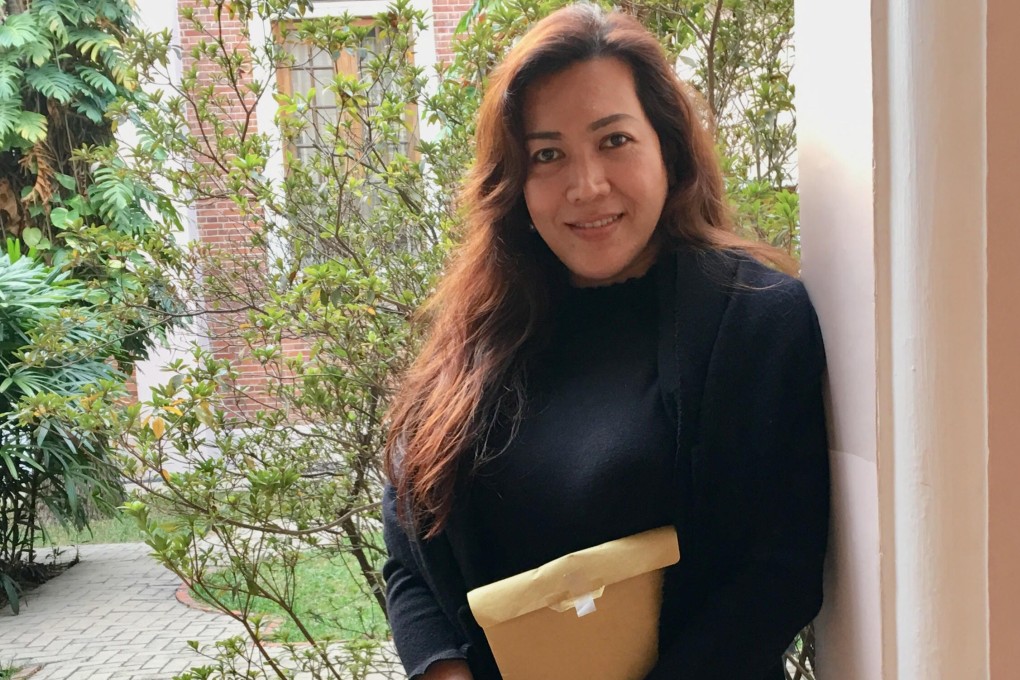 University lecturer Brenda Alegre at the University of Hong Kong Pok Fu Lam campus. Photo Kylie Knott