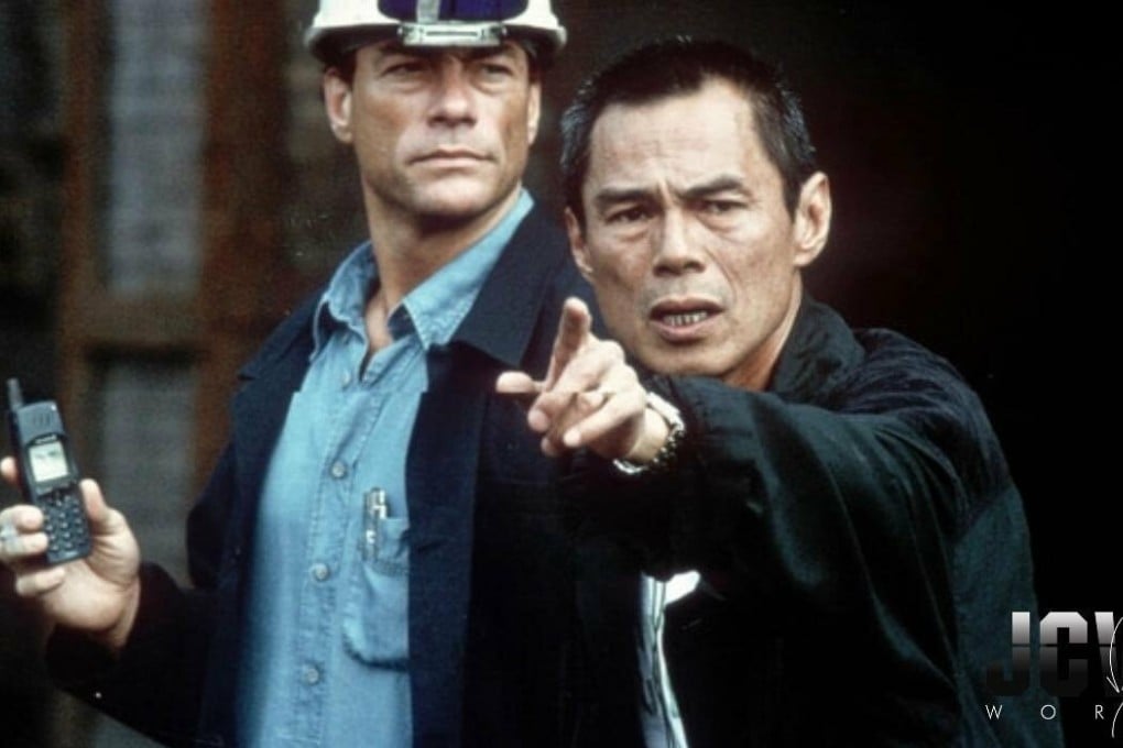 Jean-Claude Van Damme and Ringo Lam on the set of one of their movies together. Photo: JCVD/Twitter
