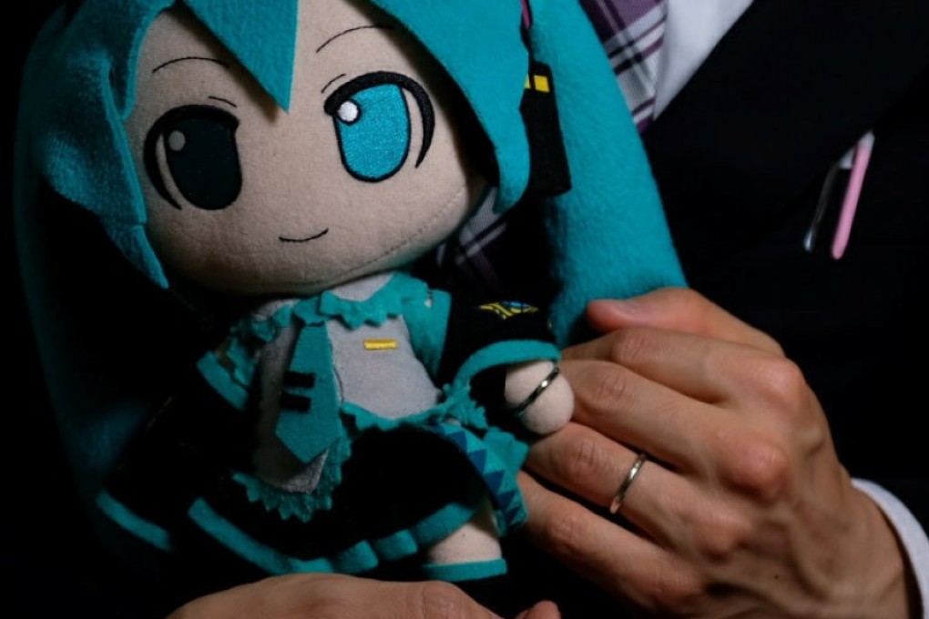In one of the weirder stories of the year, a Japanese man married a fictional character. Photo: Reuters