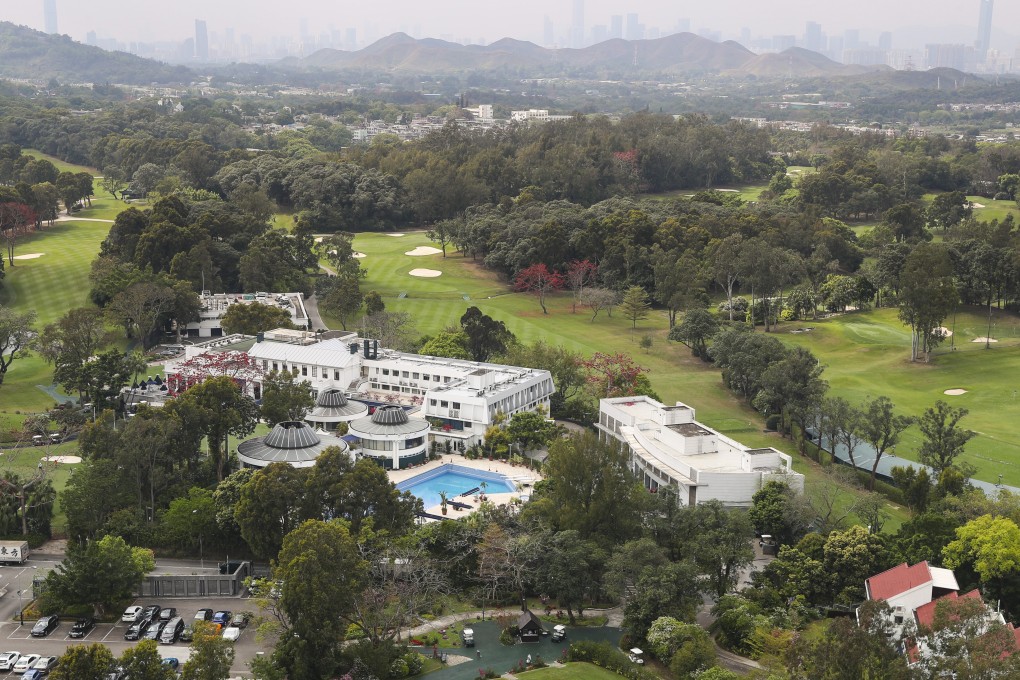 Aerial view of Hong Kong Golf Club in Fanling. Photo: K.Y. Cheng