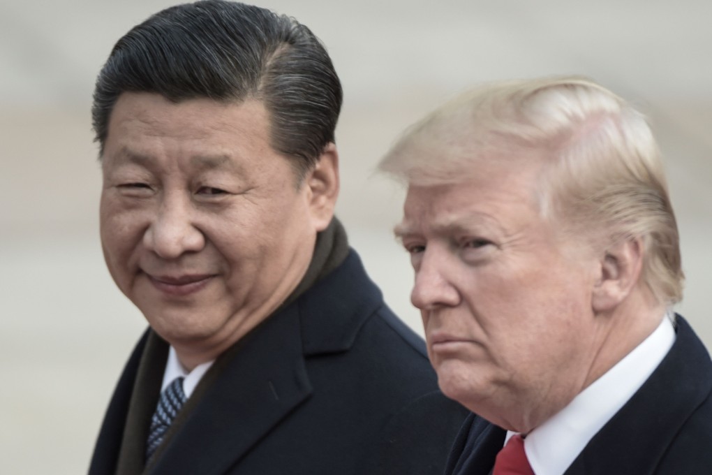 Presidents Xi Jinping and Donald Trump exchanged messages to mark 40 years of formal relations. Photo: AFP