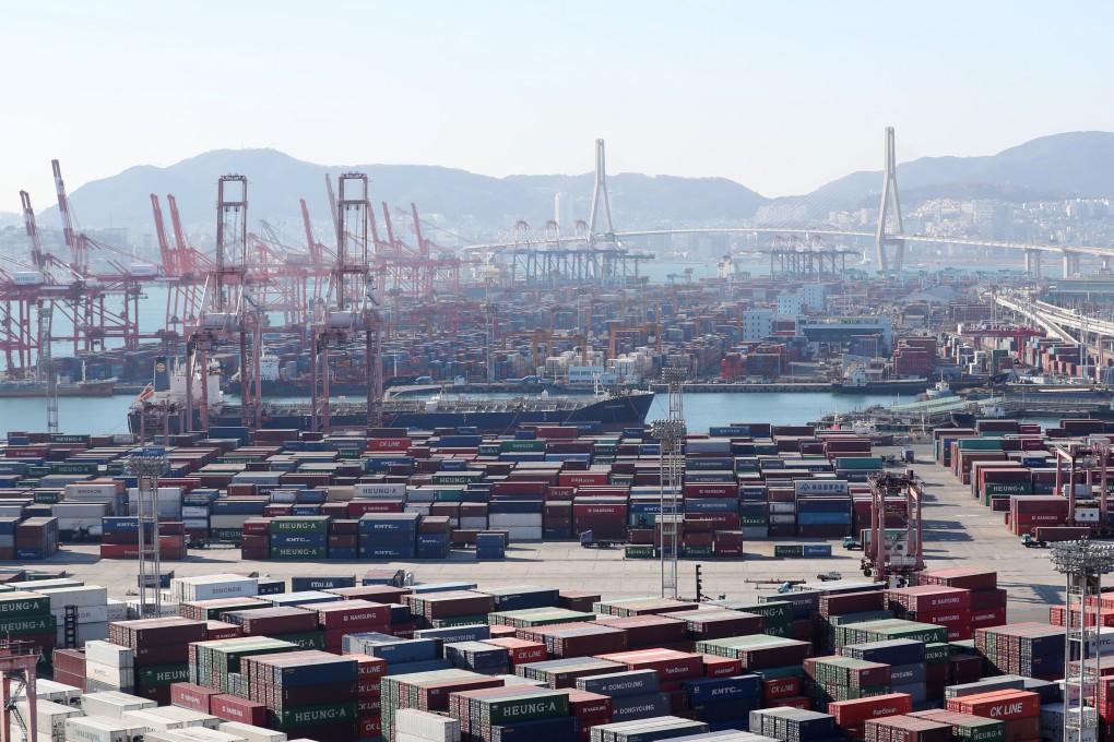 South Korea's largest port city of Busan. Photo: EPA