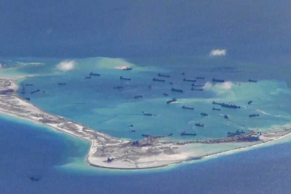 In July 2016, an international tribunal ruled that China’s land reclamation and construction of artificial islands “had caused severe harm to the coral reef environment”. Photo: Reuters