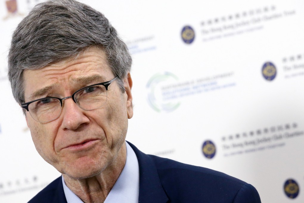 US economist Jeffery Sachs closed his Twitter account after a barrage of criticism over remarks he made online about the US government’s conduct in its treatment of Chinese technology company Huawei. Photo: David Wong
