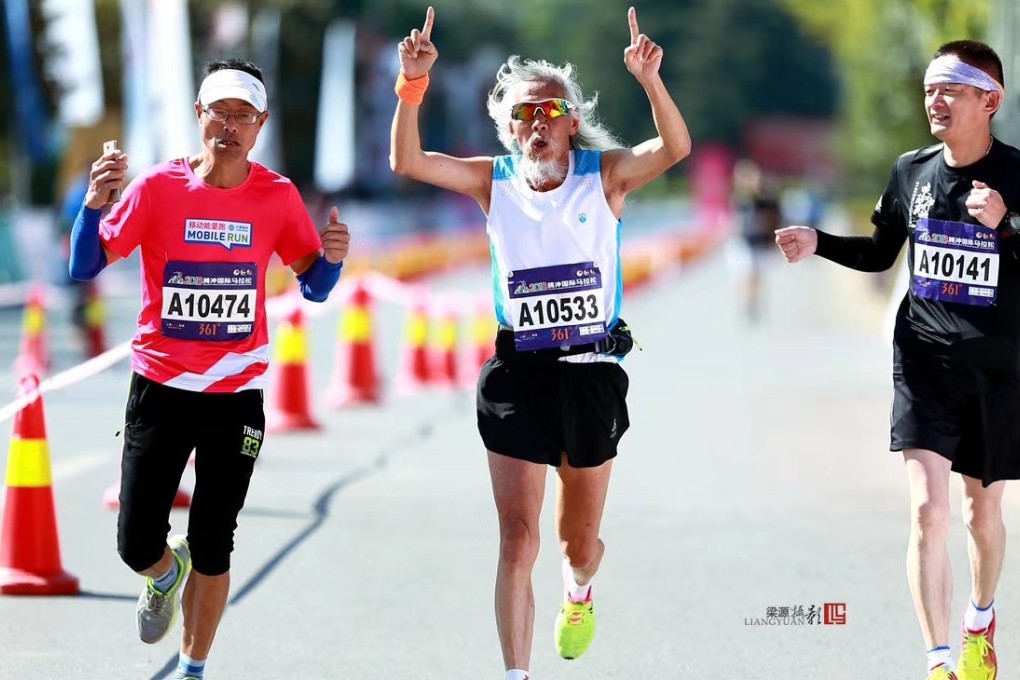 He took up running aged 70. He s run a sub 4 hour marathon. What s this Chinese senior s secret South China Morning Post