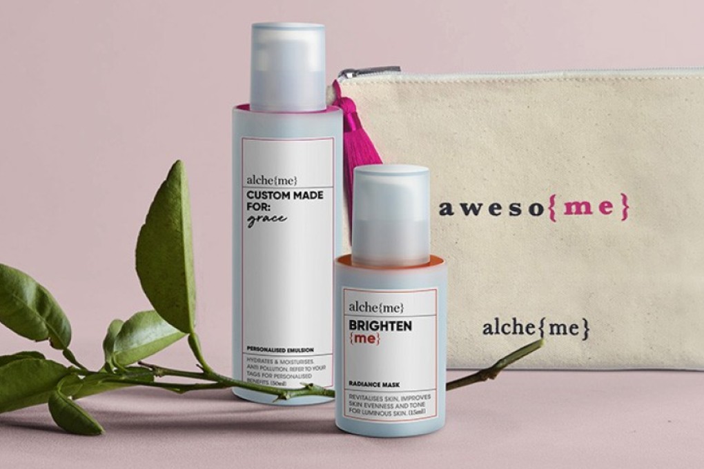 Products from Singapore-based beauty brand Alcheme.