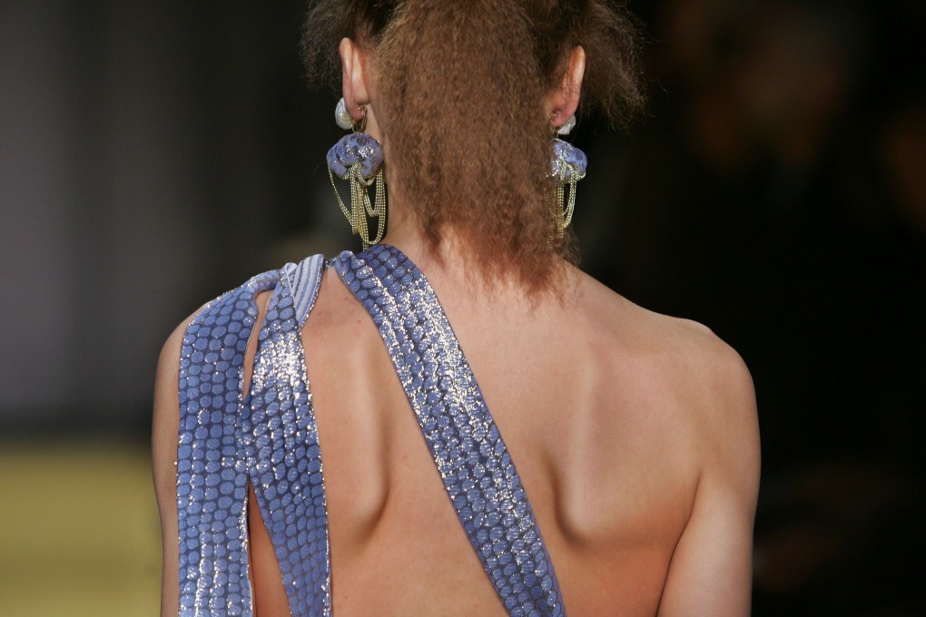 The ultra-thin look on the catwalk. Photo: AFP