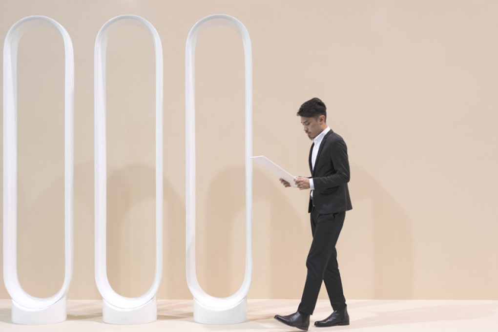 Refresh, Sacrifice, New Hygiene, Infection, Clean, Robot, Air, Housekeeping, www.agentbong.com, Cigarette, Dyson, Modern People (2017), by Chou Yu-Cheng will be showing at Taipei Dangdai. Picture: Edouard Malingue Gallery