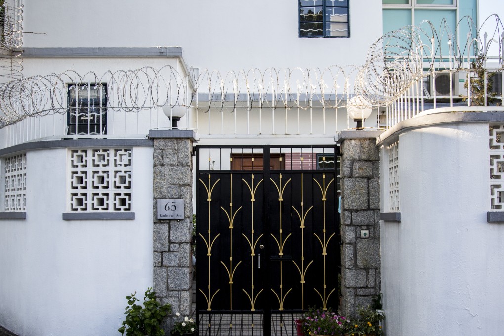 Post-war architectural features typical of the homes on Kadoorie Hill. Photo: Christopher DeWolf