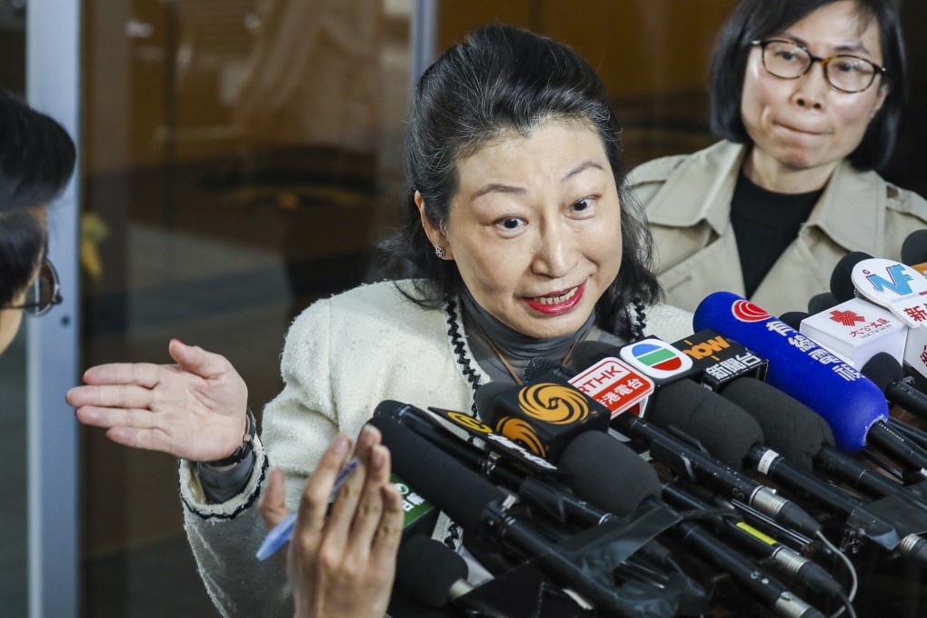 Teresa Cheng will appear before lawmakers for an hour on January 28. Photo: Dickson Lee