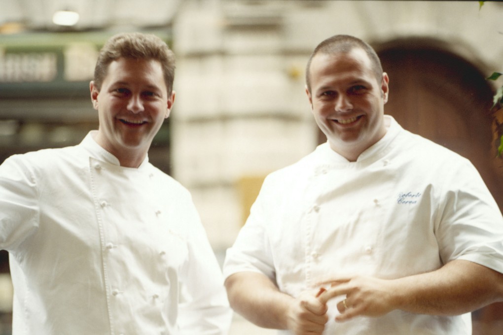 Chef Roberto Cerea (right) and brother Enrico, of Da Vittorio.