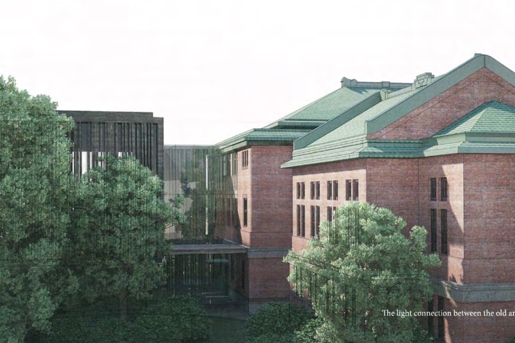 The plan calls for a new wing to be added to the east side of Maryknoll House. Photo: Handout