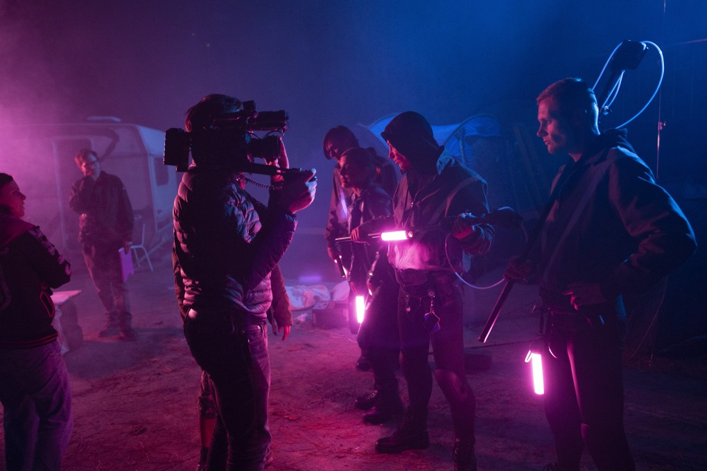 A behind-the-scenes shot from the film The Moment, directed by Richard Ramchurn, part of the upcoming Hong Kong festival Spark: The Science of Art and Creativity. Photo: Spark