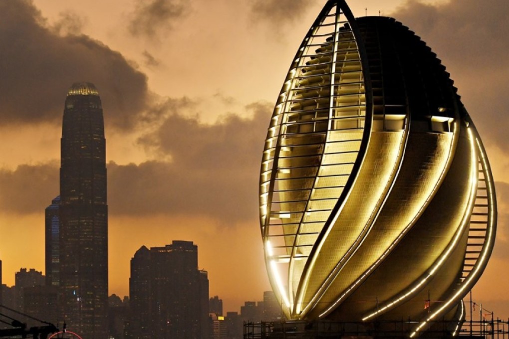 The air purification system for the bypass is the largest in the world in terms of volume handled, with a ventilation shaft designed in the shape of a leaf. Photo: Handout