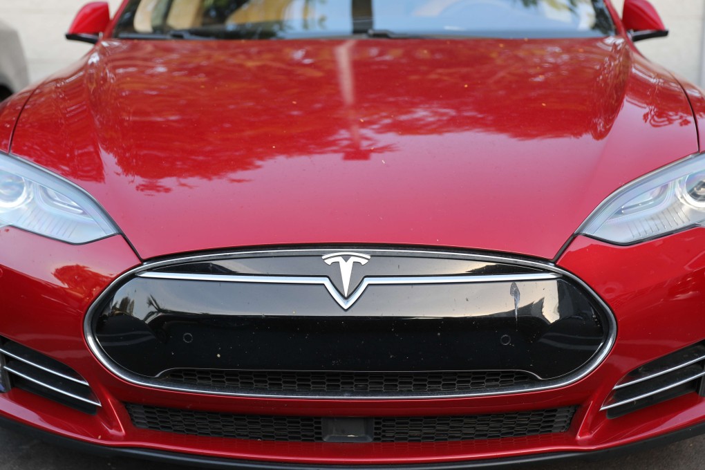 File photo of a Tesla car. Photo: AFP