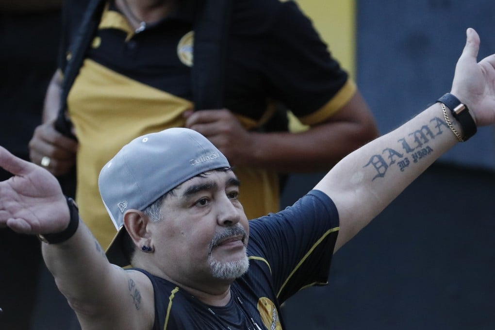 Diego Maradona is recovering from his latest health scare. Photo: AP