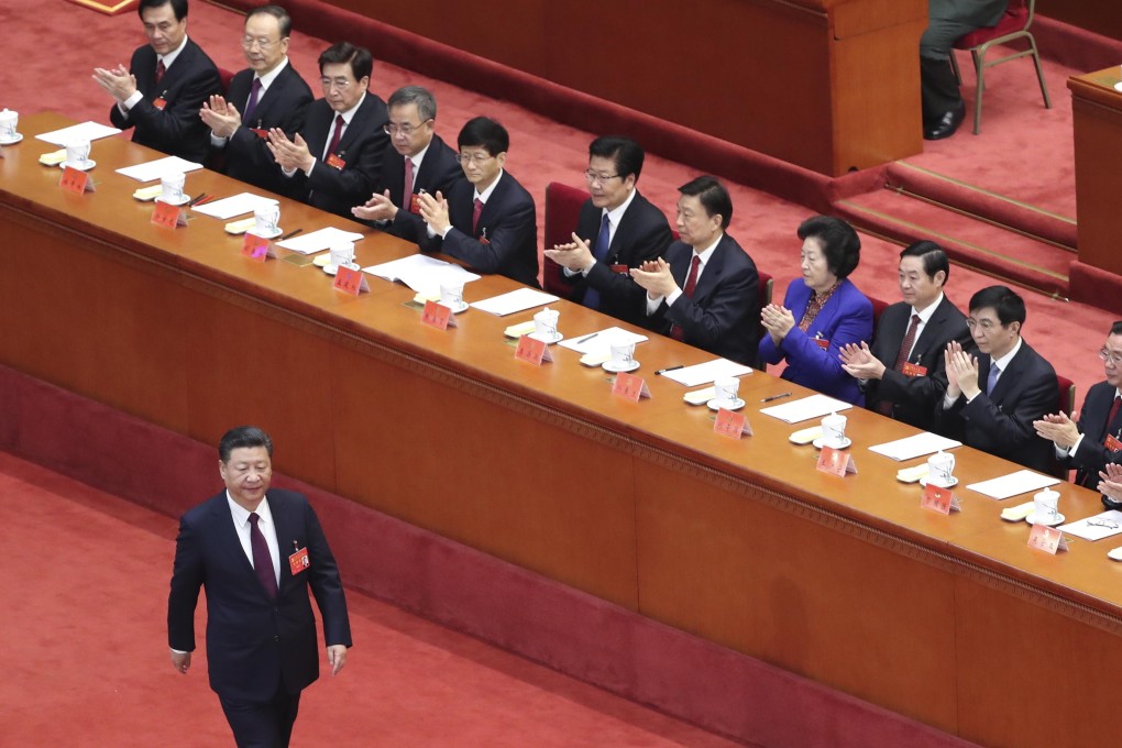 The prospects of the generation expected to provide a successor to Xi Jinping receded at the 19th party congress, when none of them were made members of the Politburo Standing Committee. Photo: Xinhua