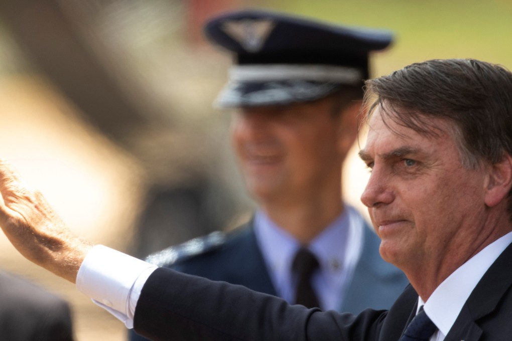 Brazil’s new President Jair Bolsonaro has broken with decades of centre-left politics. Photo: EPA