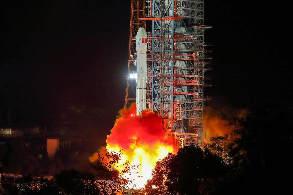 China today launches more rockets into space than any other country. Photo: AFP