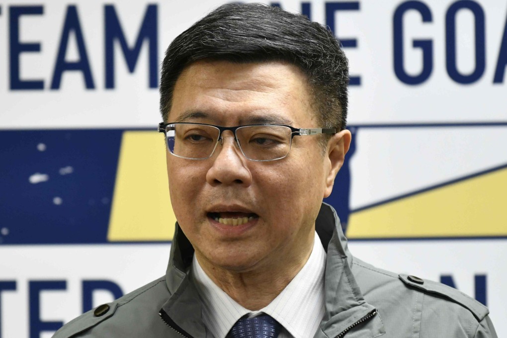 Cho Jung-tai has been elected chairman of the ruling Democratic Progressive Party. Photo: AFP