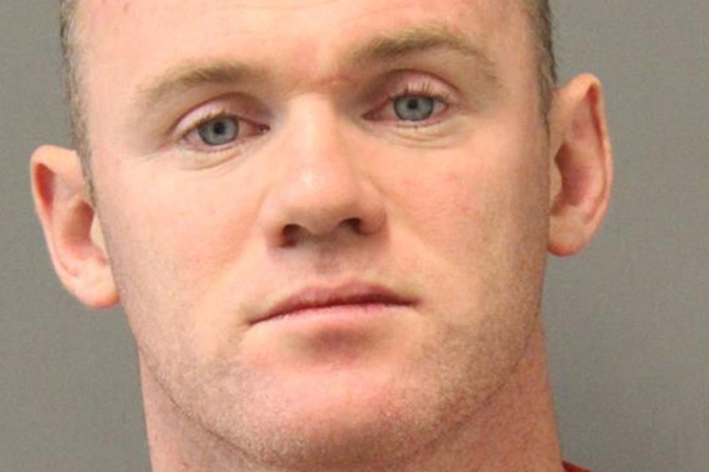 English soccer player Wayne Rooney is shown in this booking photo provided January 6, 2019. Photo: Reuters