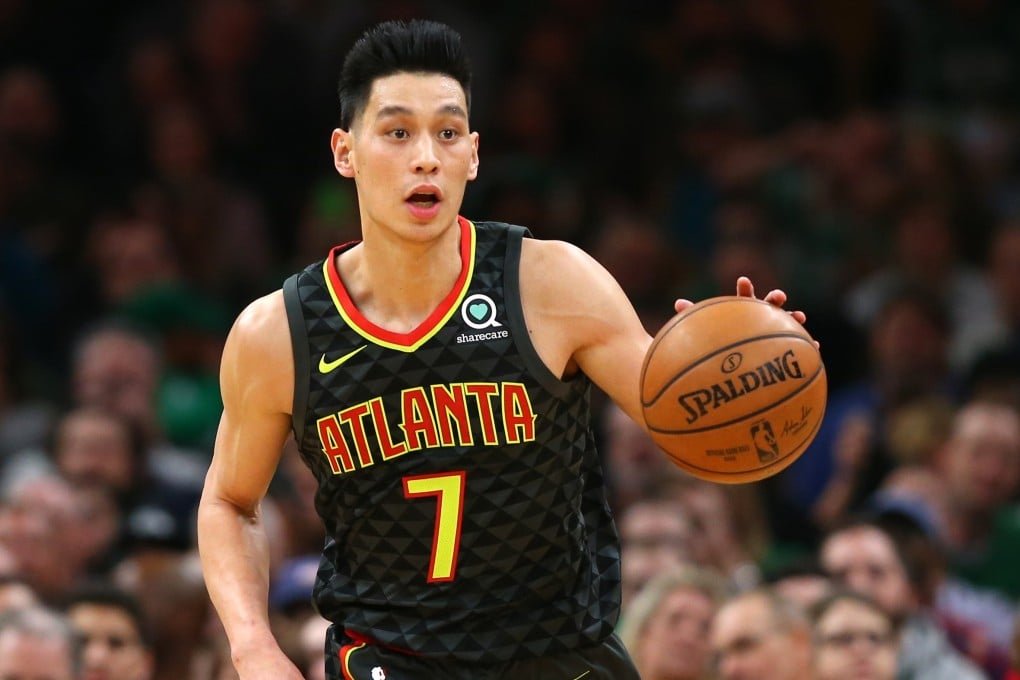 Jeremy Lin scored 15 points for the Atlanta Hawks in their win over the Miami Heat on Sunday night. Photo: AFP