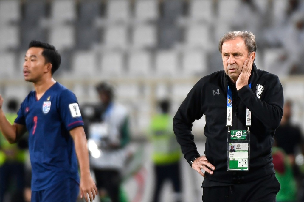 Milovan Rajevac has been sacked as Thailand coach after their defeat against India. Photo: AFP