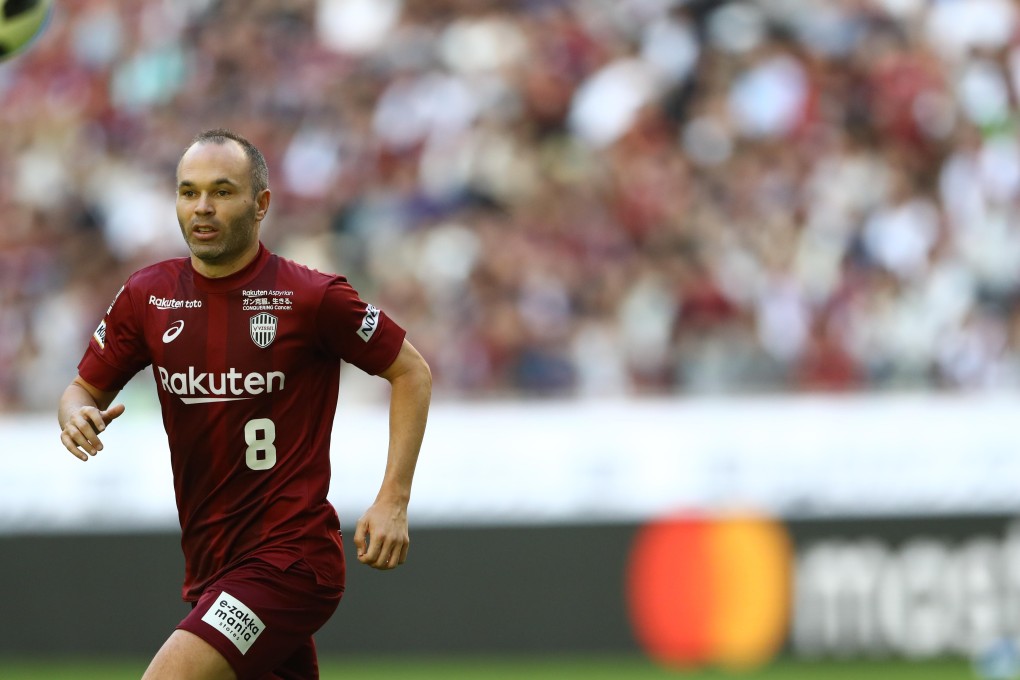 Andres Iniesta could be in hot water after posting a photo of him at a party with people in blackface. Photo: Alamy