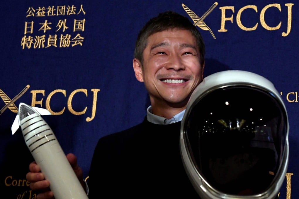 Yusaku Maezawa, entrepreneur and CEO of Zozotown. Photo: AFP