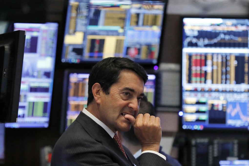 US Stocks started the year by heading into a steep slide last Thursday after Apple sent a shudder through Wall Street with word that iPhone sales in China are falling. Photo: AP