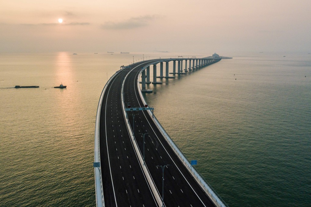 The 12 laboratory technicians were tasked with testing the concrete to be used in building the Hong Kong-Zhuhai-Macau Bridge. Photo: AFP