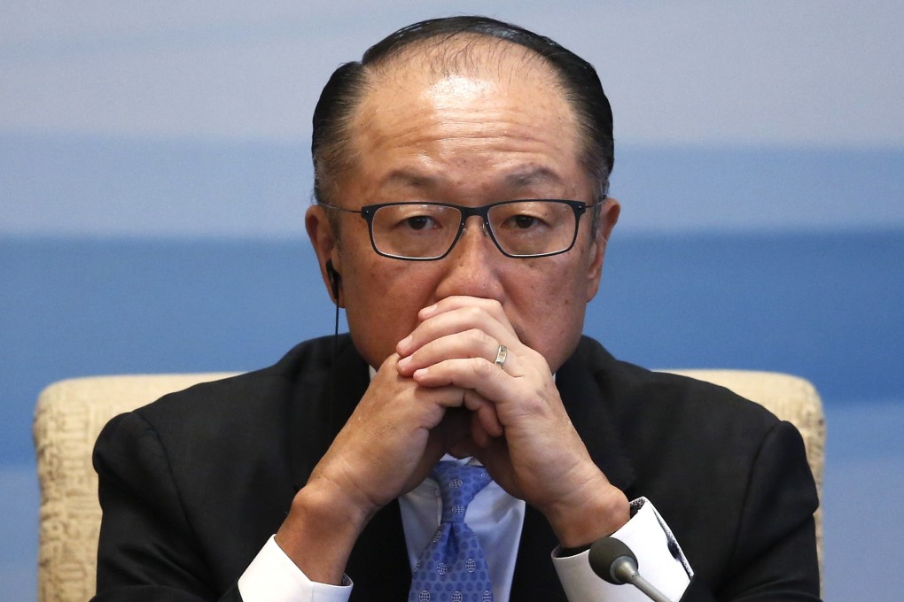 World Bank Group President Jim Yong Kim unexpectedly resigned on Monday, more than three years before his term ends in 202. File photo: AP