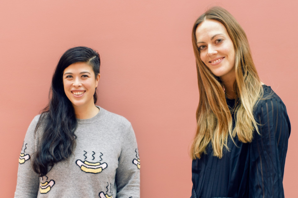 Briar Hickling (right) and Alex Mok of architecture and design studio Linehouse.