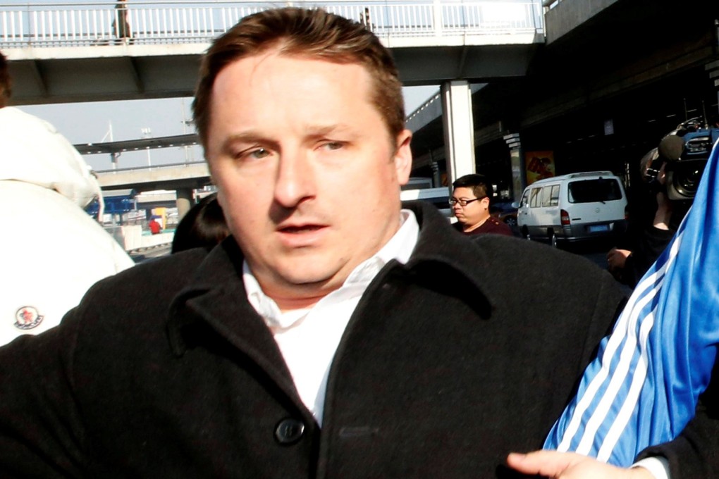 Canadian businessman Michael Spavor at Beijing Capital International Airport in 2014. Photo: Reuters