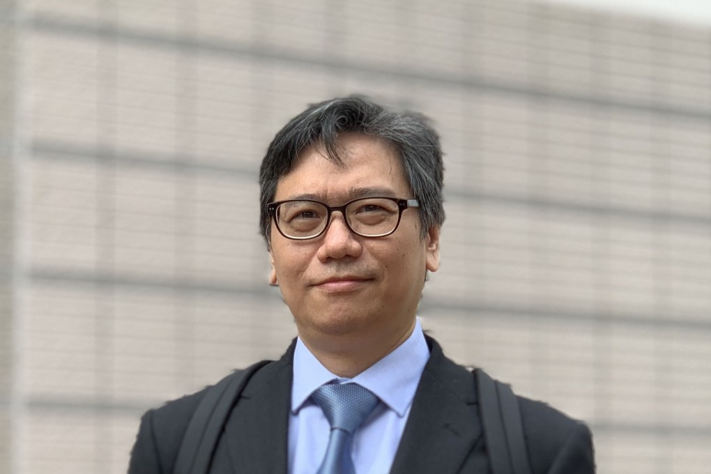 Prosecution witness Dr Lai Sai-chak believes Howard Lam’s wounds had been self-inflicted. Photo: Jasmine Siu