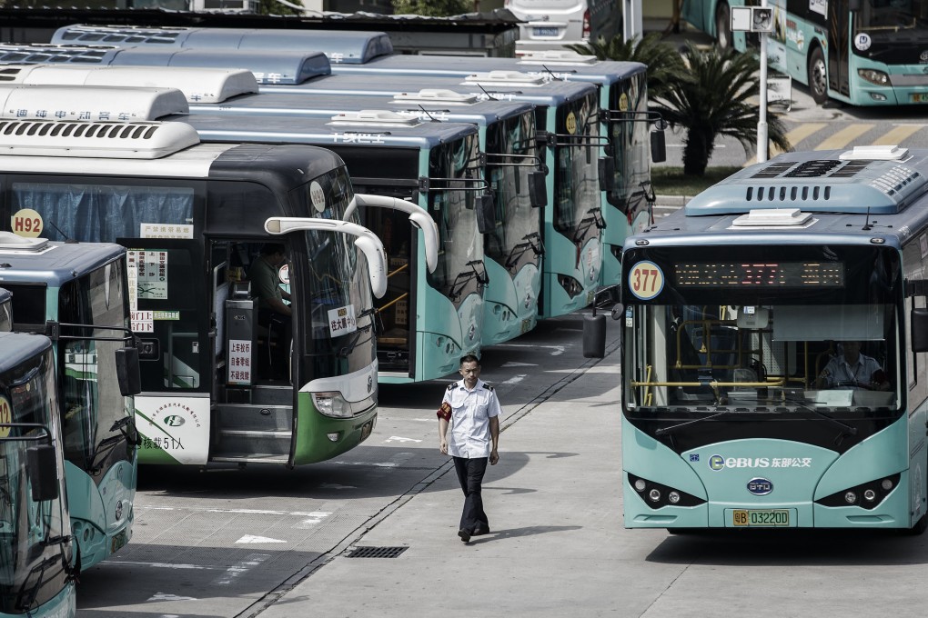 More than 450 billion yuan has been injected into 70 new energy vehicle projects in China, according to EvPartner. Photo: Bloomberg