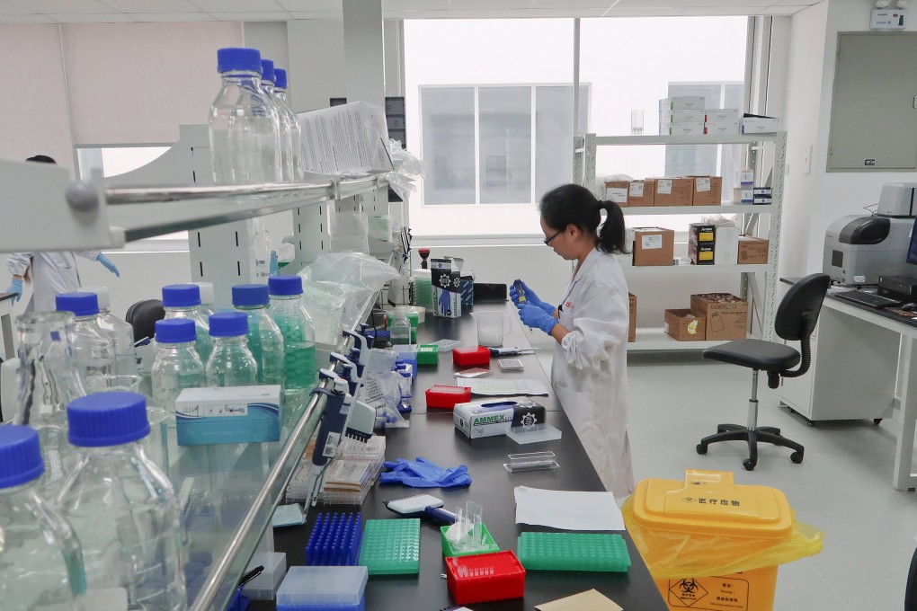 A drug development facility in Shanghai. Many Chinese venture capital and private equity firms are also attending the JPMorgan conference with the aim of finding investment targets in the US. Photo: Reuters