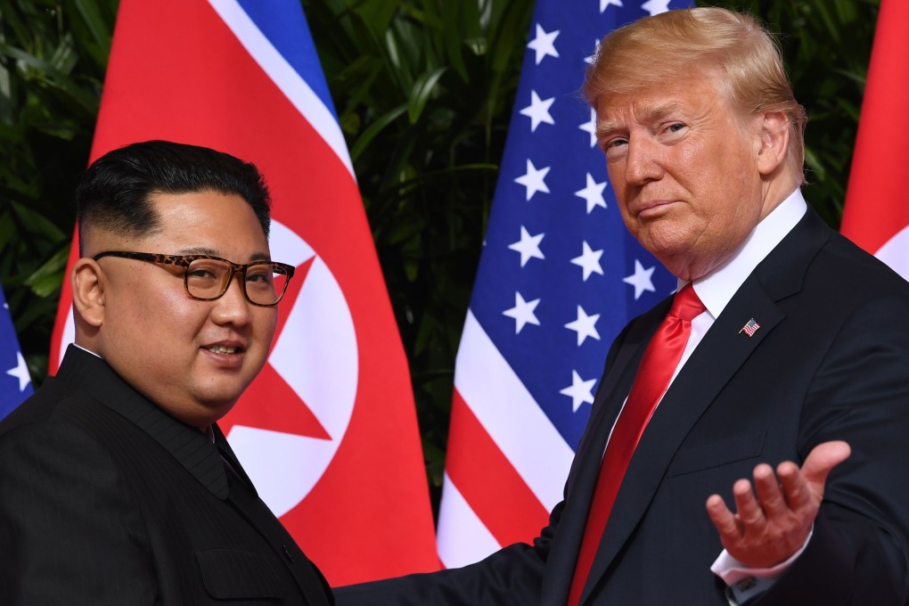 Kim Jong-un and his American counterpart Donald Trump have expressed eagerness for further discussions on denuclearisation after their last summit in Singapore (above) last June. Photo: AFP
