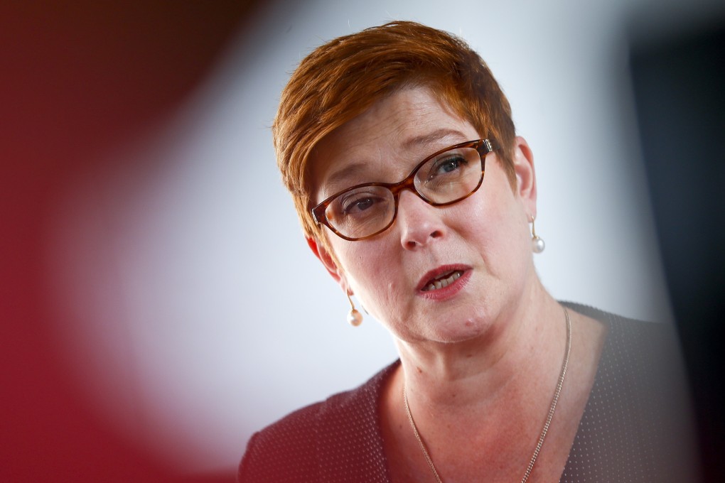Australian Foreign Affairs Minister Marise Payne. Photo: EPA