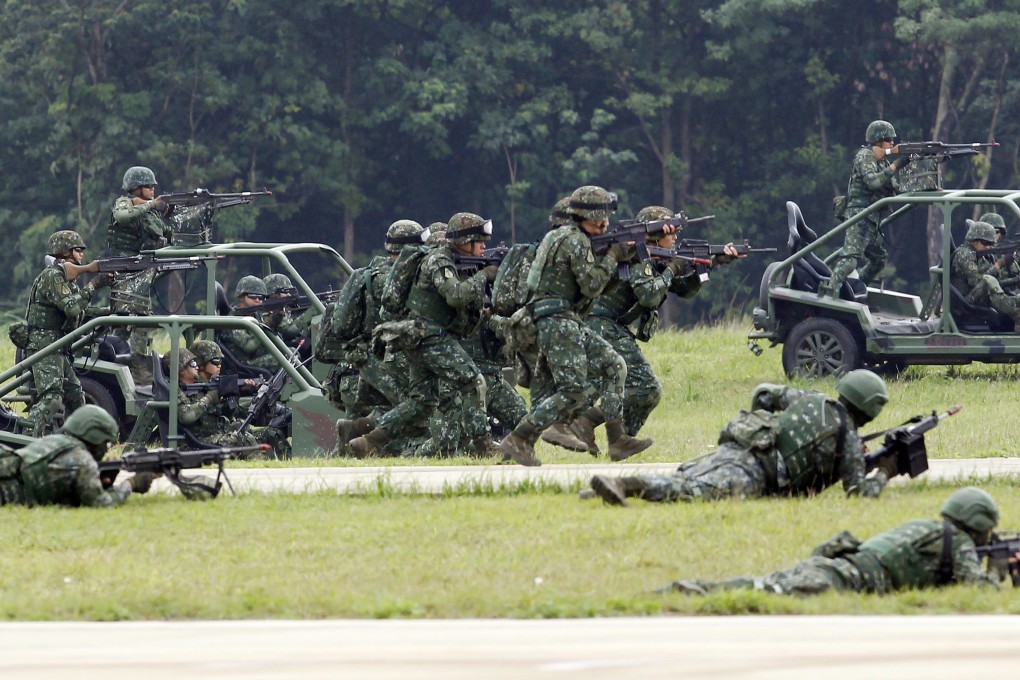 Taiwan’s military will stage its first exercises for the year next week. Photo: AP