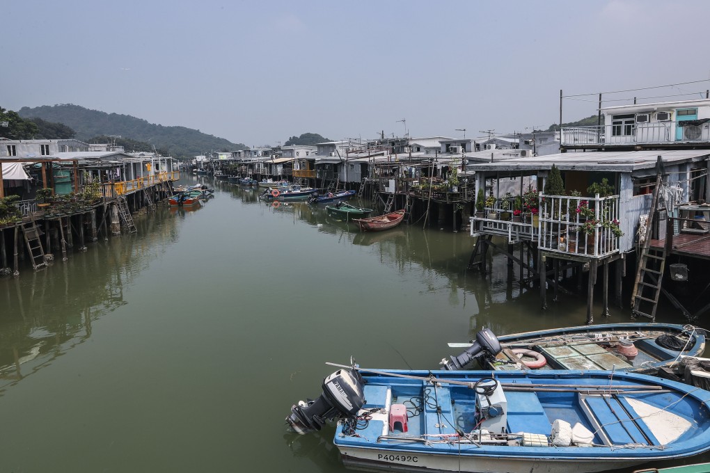 Stilt houses are still seen in Hong Kong’s Tai O village. Hong Kong used to have picturesque but smelly fishing villages in typhoon shelters. Could they offer lessons on how to build a modern floating city? Photo: Edward Wong